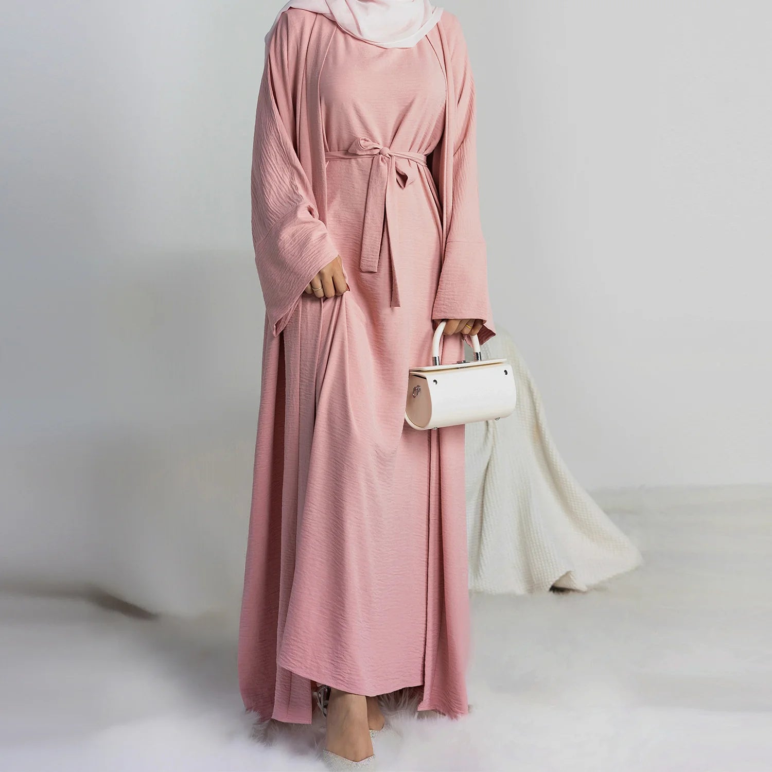 Muslim Abaya Dress with Hijabs