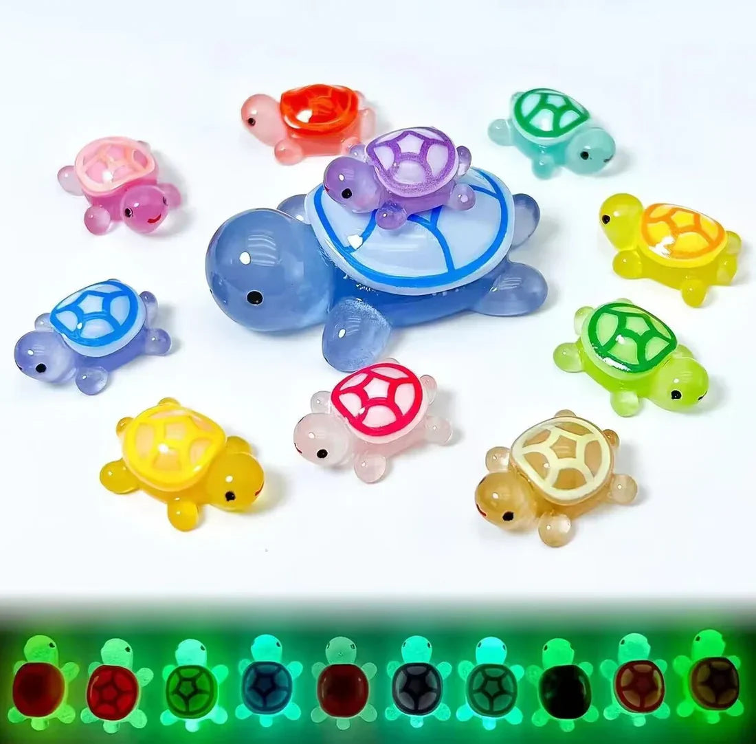 10 colors Luminous Turtles