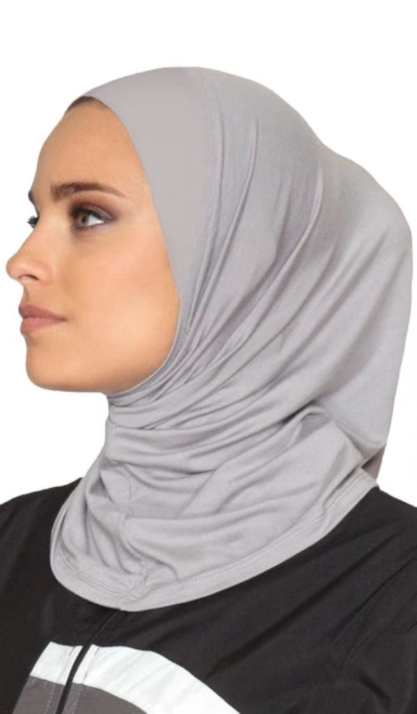 Hijab de sport luxueux et doux - Bleu marine