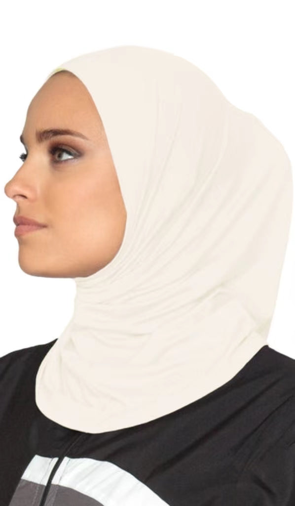 Hijab de sport luxueux et doux - Bleu marine