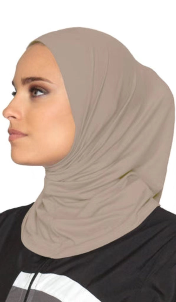 Hijab de sport luxueux et doux - Bleu marine