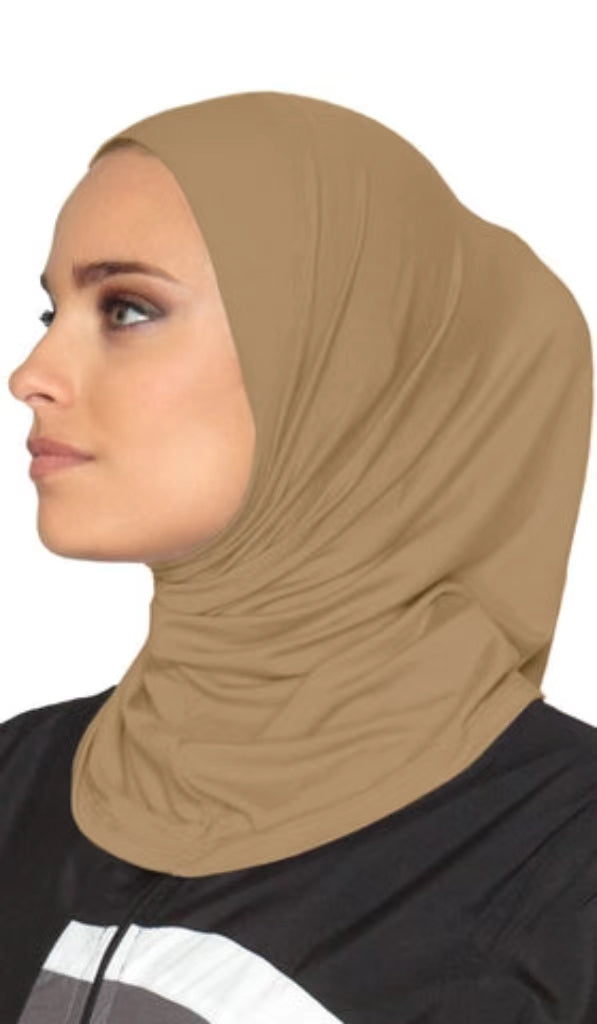 Hijab de sport luxueux et doux - Bleu marine