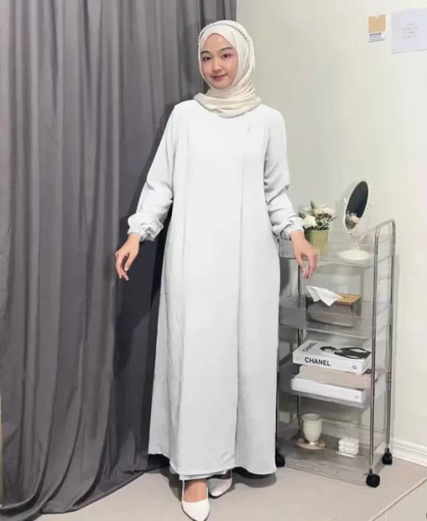 Stylish And Comfortable Arsyinta Gamis Crinkle Dress