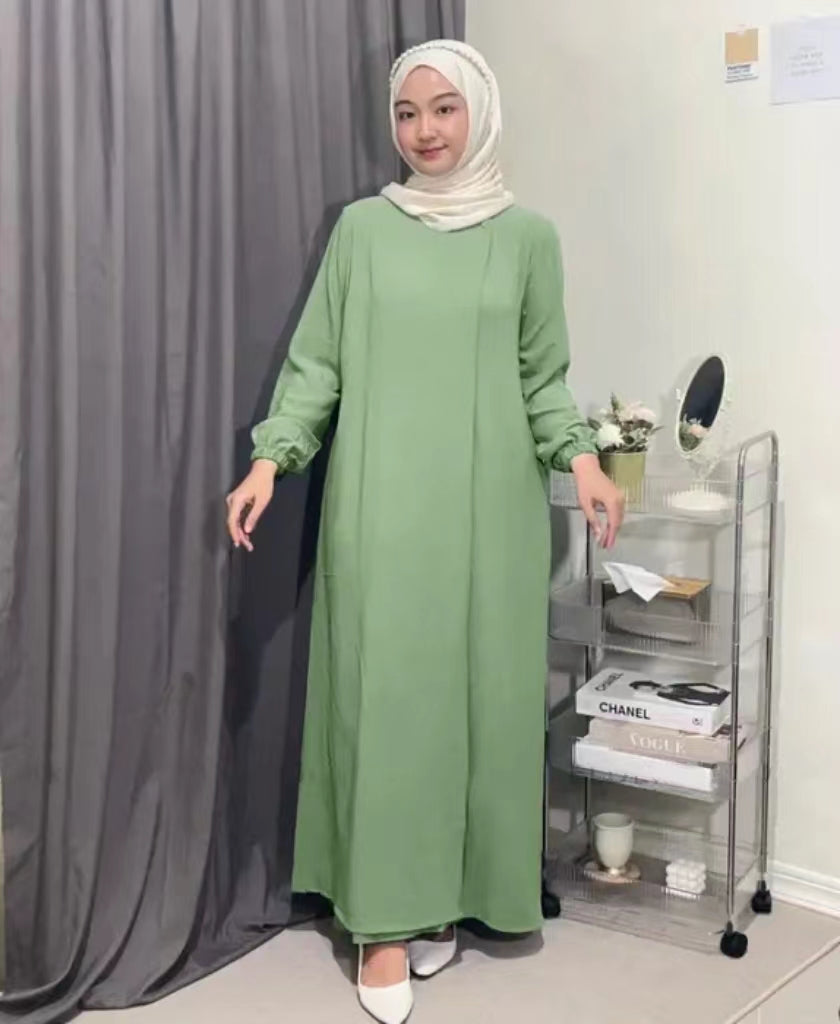 Stylish And Comfortable Arsyinta Gamis Crinkle Dress