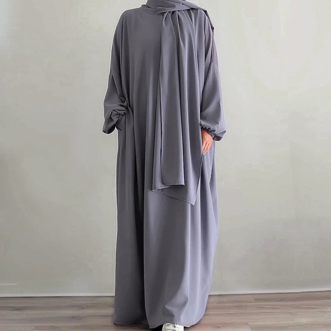 2023 Loriya Fashion islamic clothing  abaya for Women Muslim hoodie prayer abaya wholesale Modern fashion islamic jilbab abaya