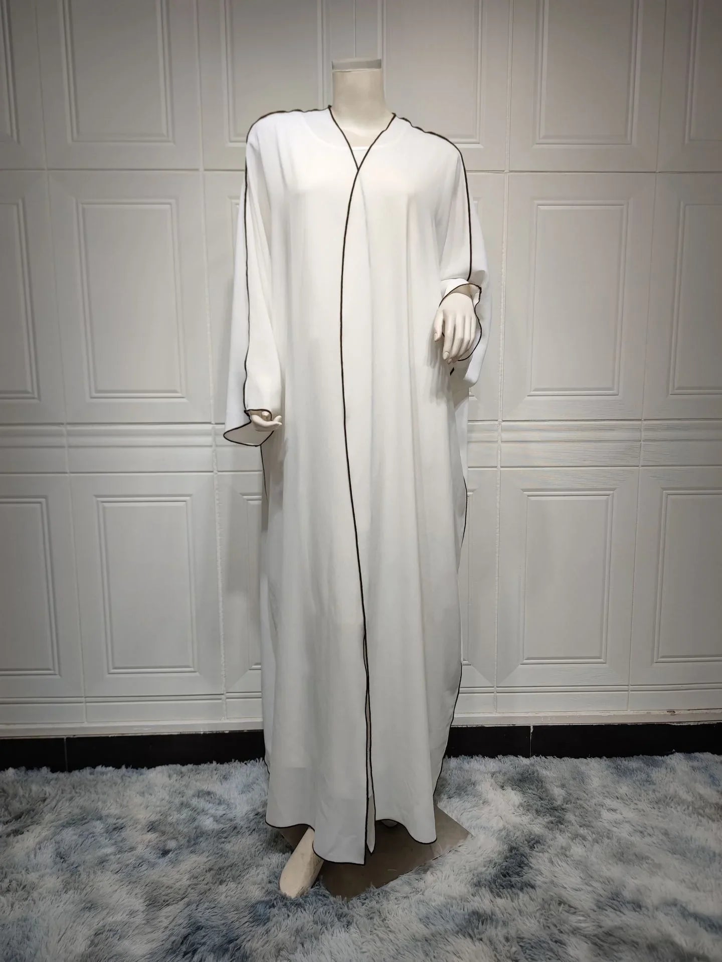 2023 Islamic Arabic Muslim Traditional Clothing Plain Abaya Turkey Abaya Dubai Women Kaftan Abaya Muslim Dres