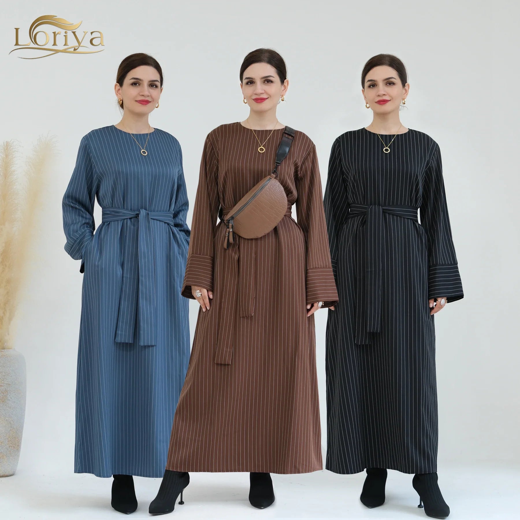 Loriya 2023 Vente chaude Vêtements islamiques Modeste Abaya Turquie Robe modeste pour femmes musulmanes 