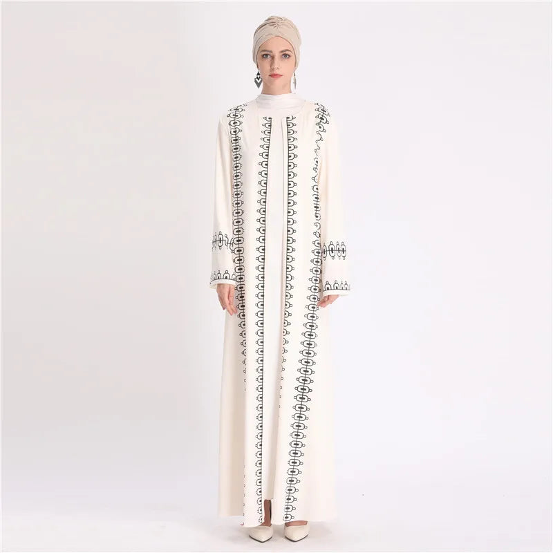 Turkey Cardigan Abaya EID hijab Muslim dress Islamic Clothing Abayas for Women