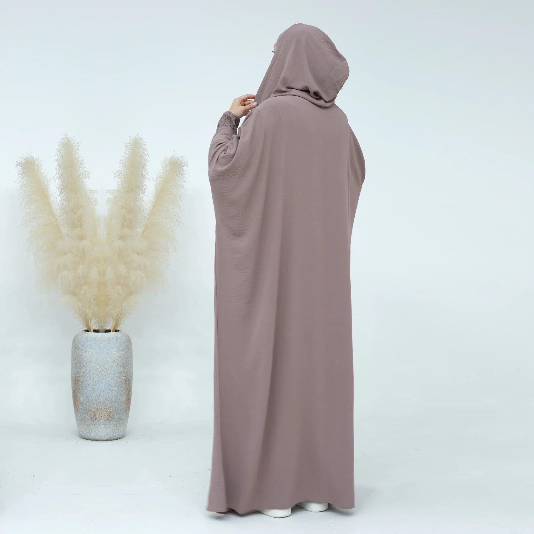 Sweats à capuche Loriya Vêtements modestes islamiques Abaya de sport Robes musulmanes pour femmes Ramadan Abaya Vêtements islamiques 