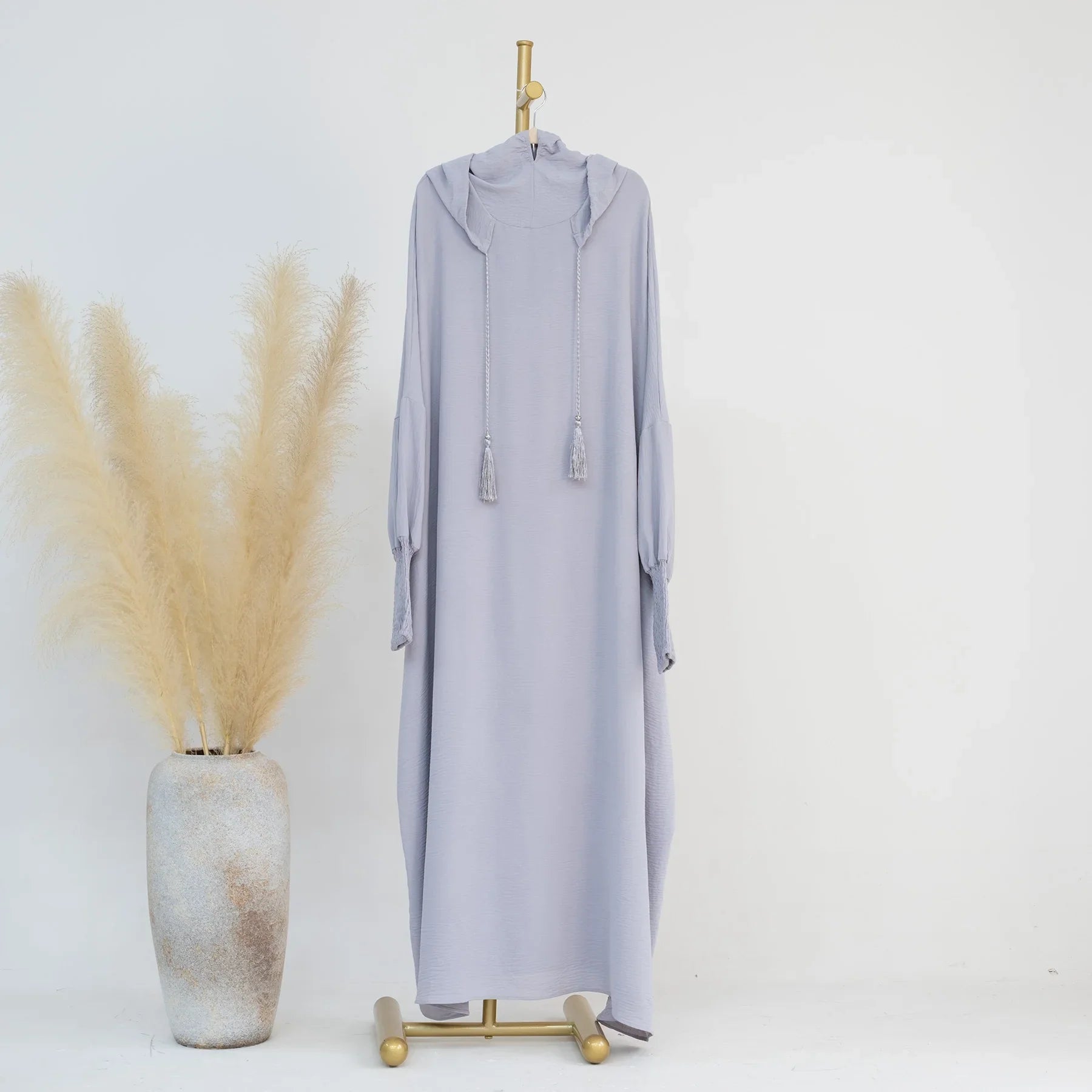 Sweats à capuche Loriya Vêtements modestes islamiques Abaya de sport Robes musulmanes pour femmes Ramadan Abaya Vêtements islamiques 