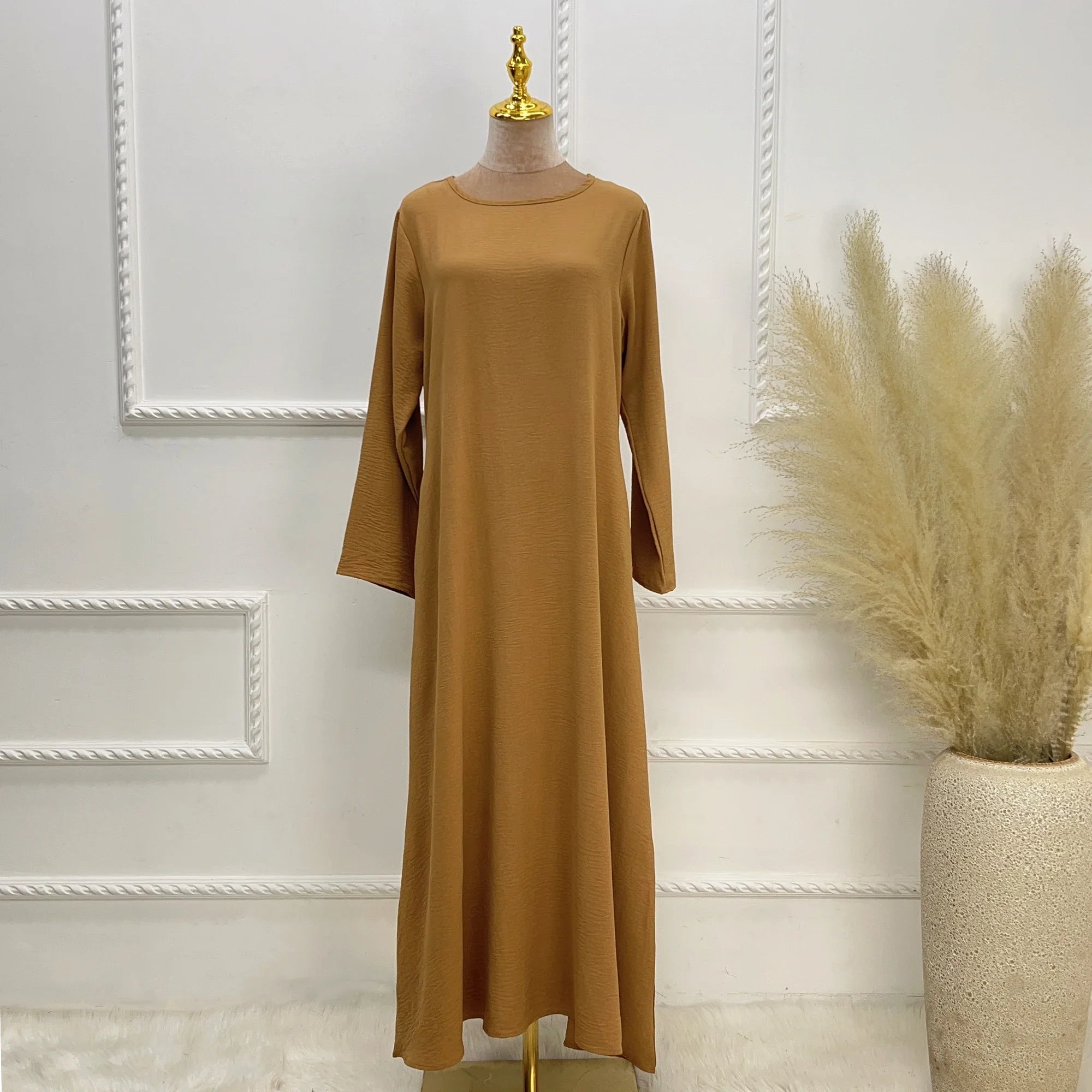 Loriya 2023 New Style Muslim Girls Abaya Islamic Clothing Modest Abaya Inner Dress