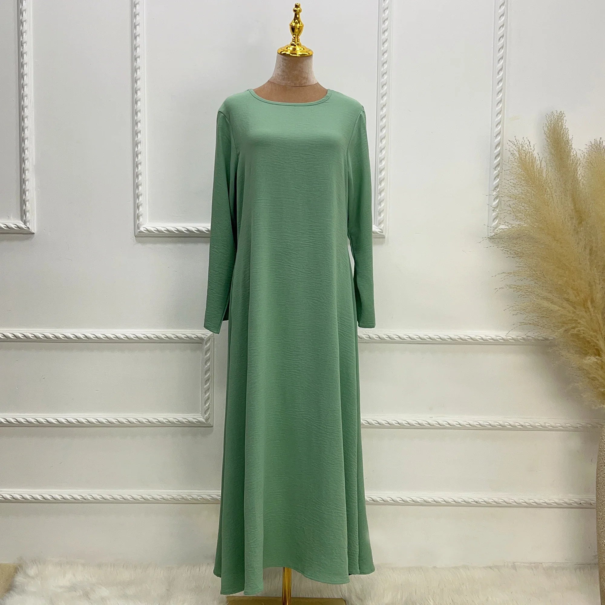 Loriya 2023 New Style Muslim Girls Abaya Islamic Clothing Modest Abaya Inner Dress