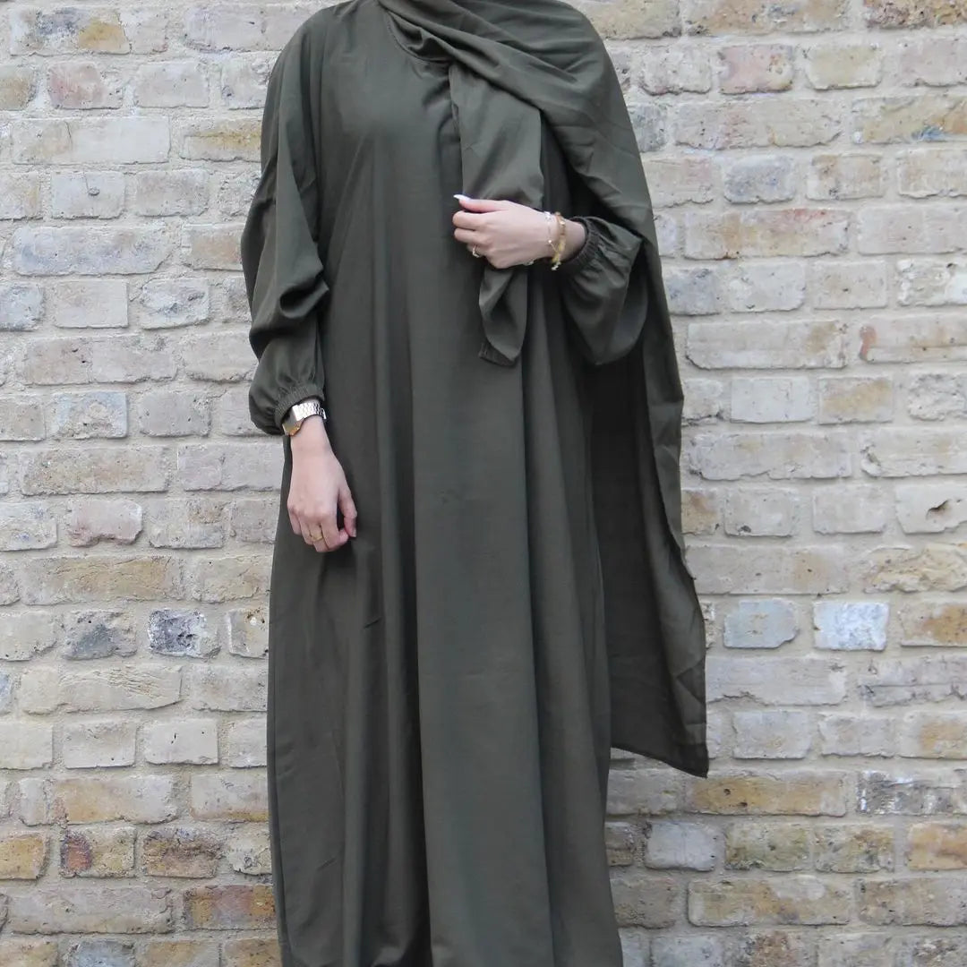 2023 Loriya Fashion islamic clothing  abaya for Women Muslim hoodie prayer abaya wholesale Modern fashion islamic jilbab abaya