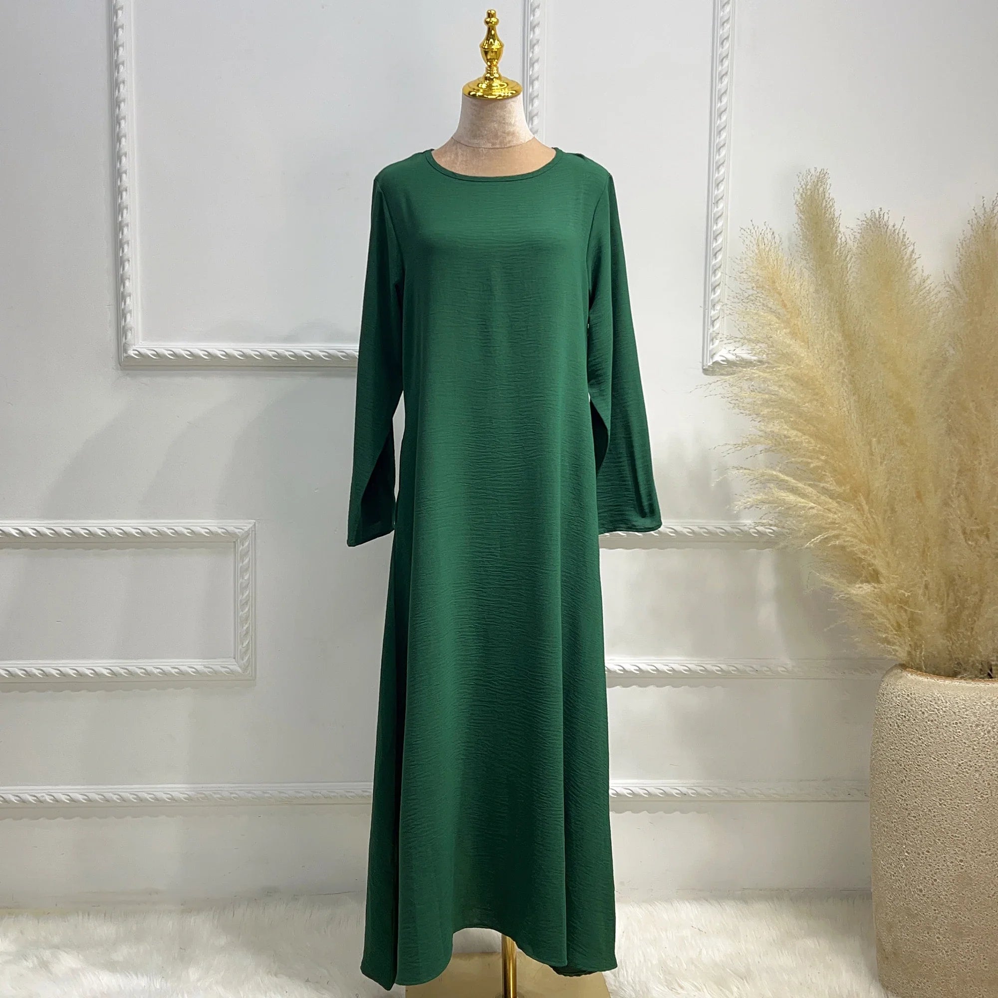 Loriya 2023 New Style Muslim Girls Abaya Islamic Clothing Modest Abaya Inner Dress