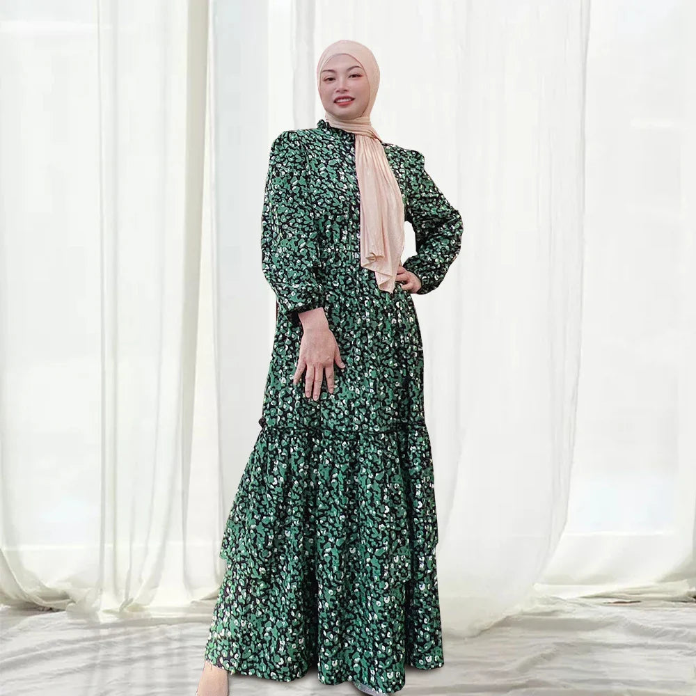 Robe Abaya élégante à la mode Loriya Vêtements islamiques pour femmes musulmanes Robe longue 