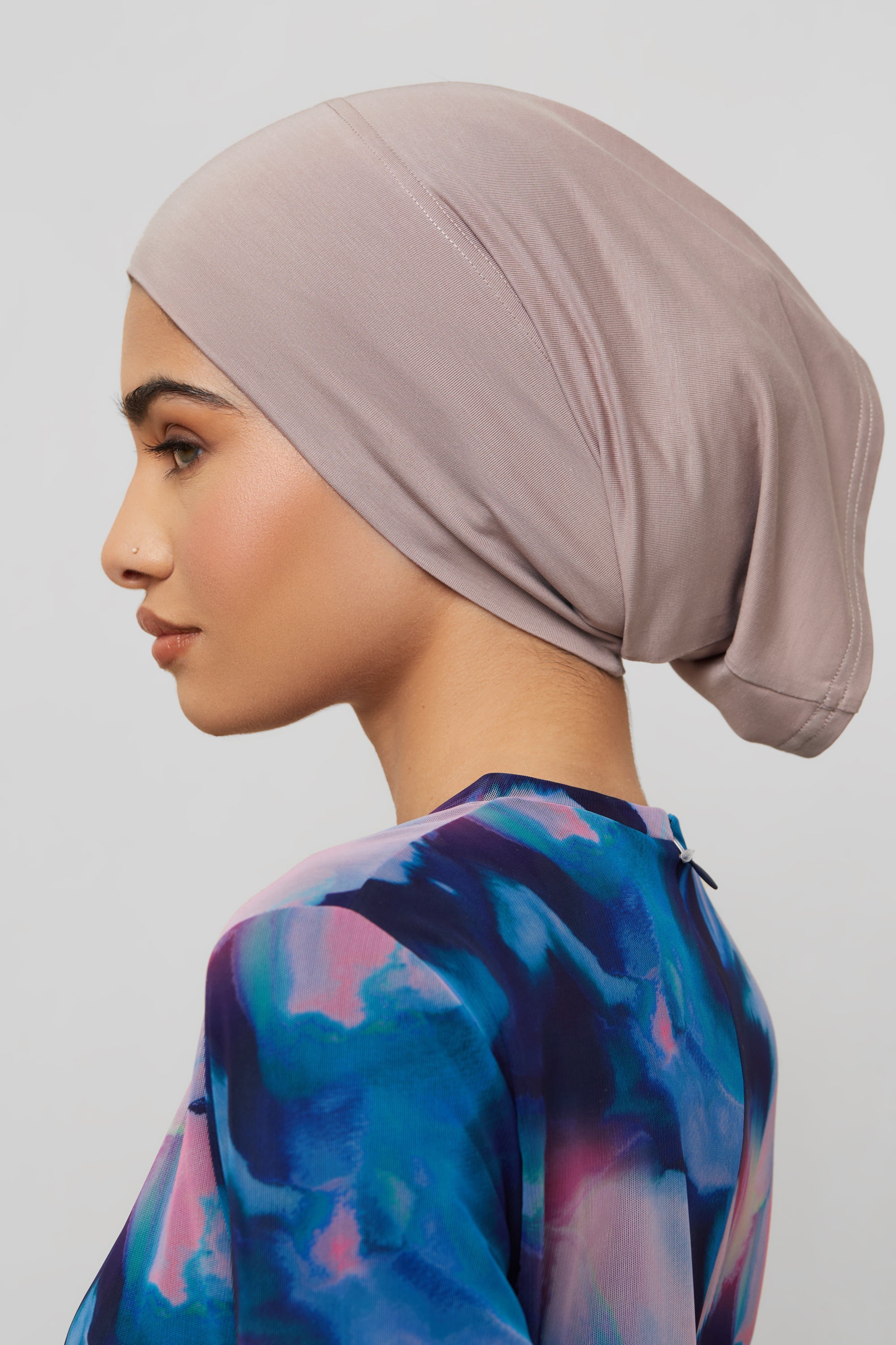 Bamboo Jersey Undercap - Sphinx Veiled 