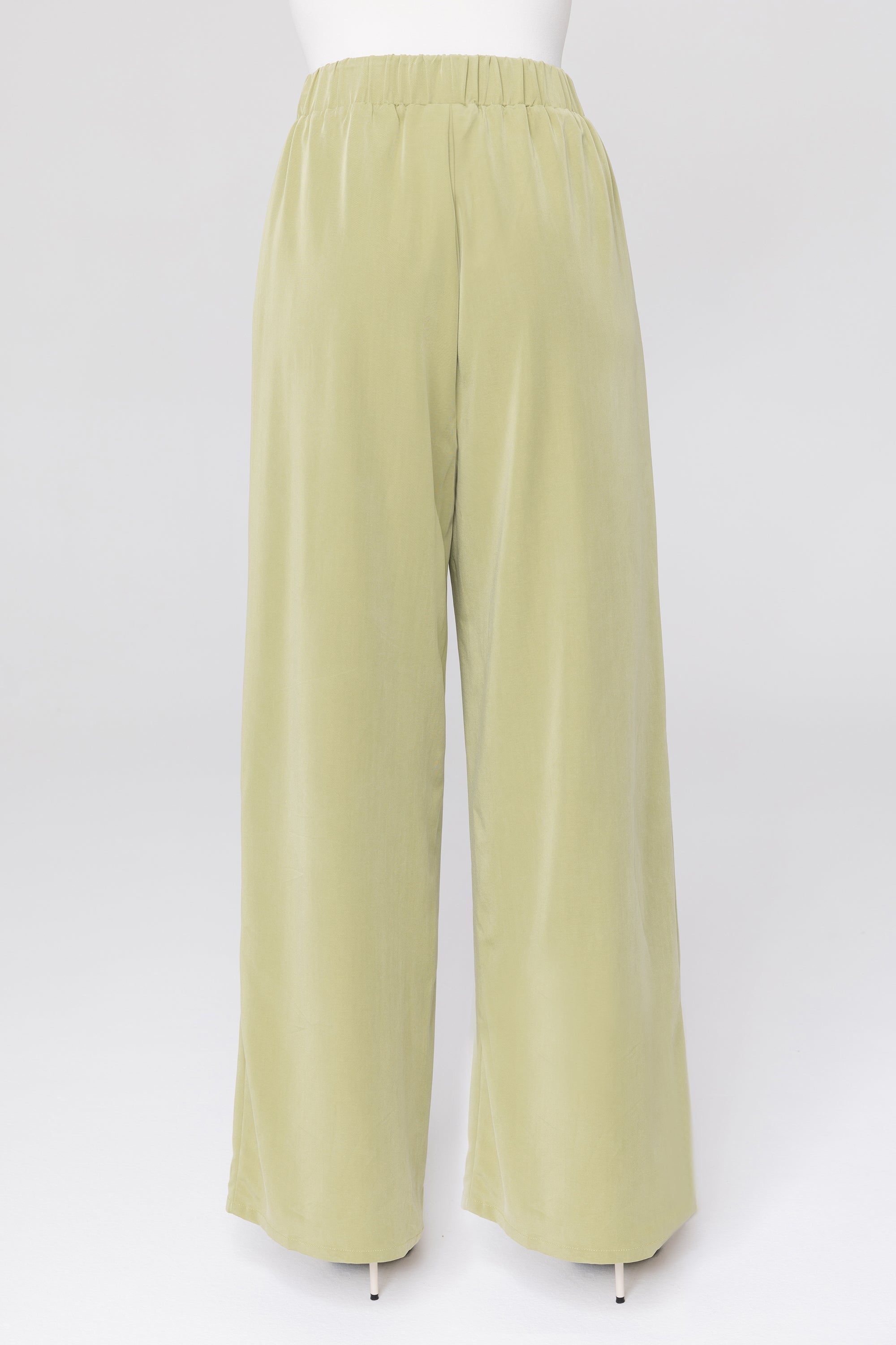 Cecilia Wide Leg Pants - Olive Veiled Collection 