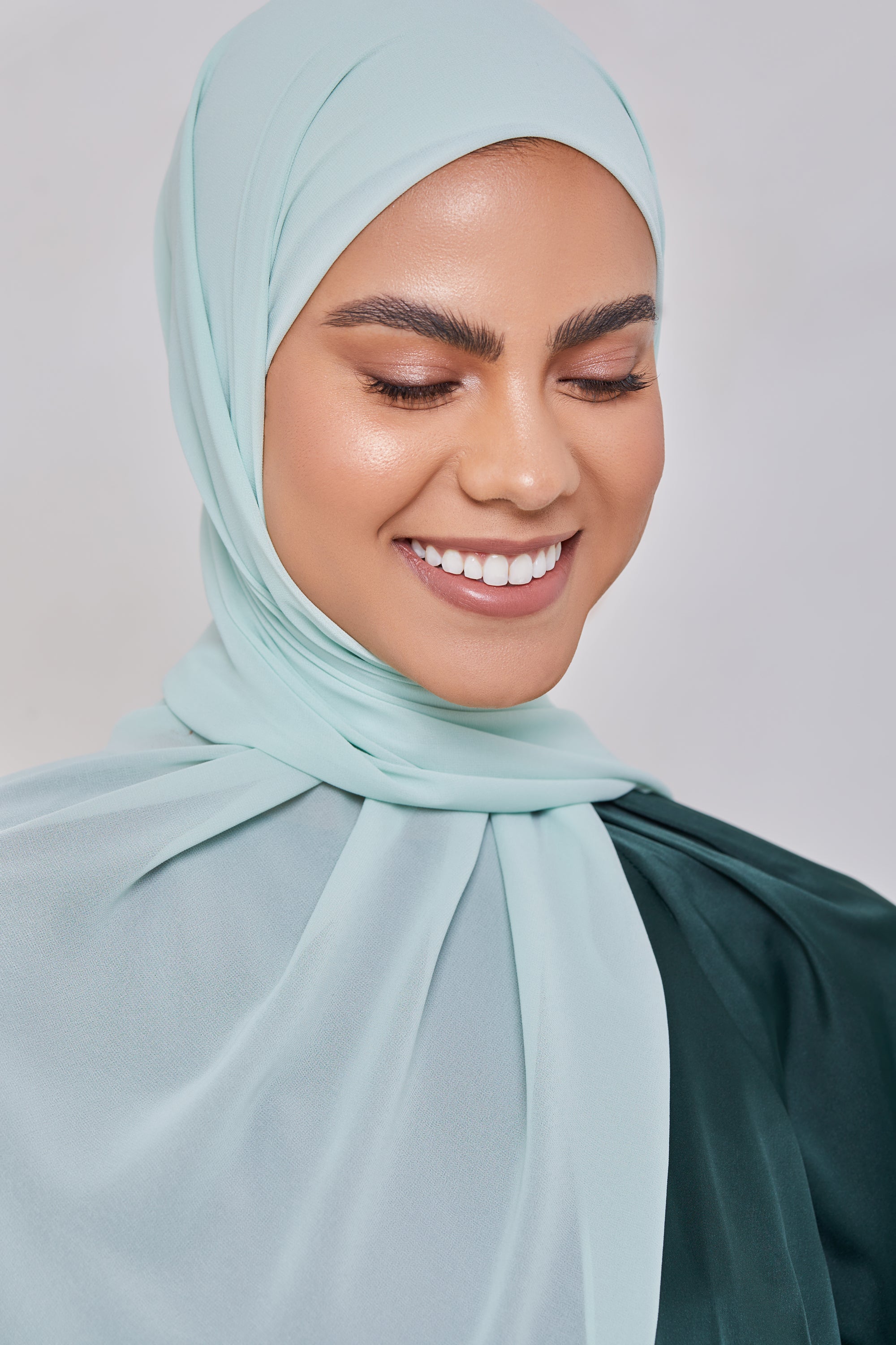 Chiffon LITE Hijab - Aloe Leaf Veiled Collection 