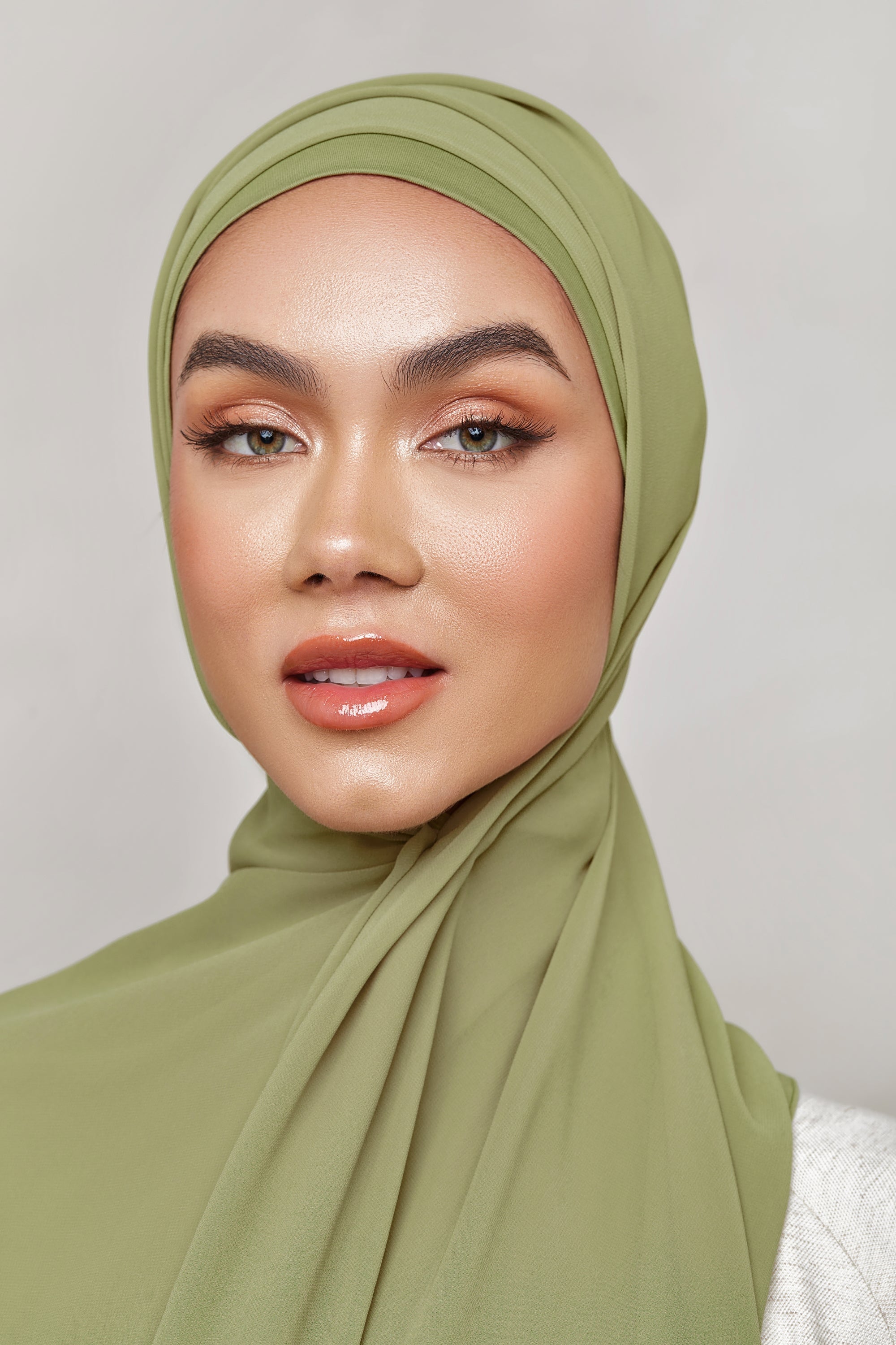 Chiffon LITE Hijab - Fern Veiled 