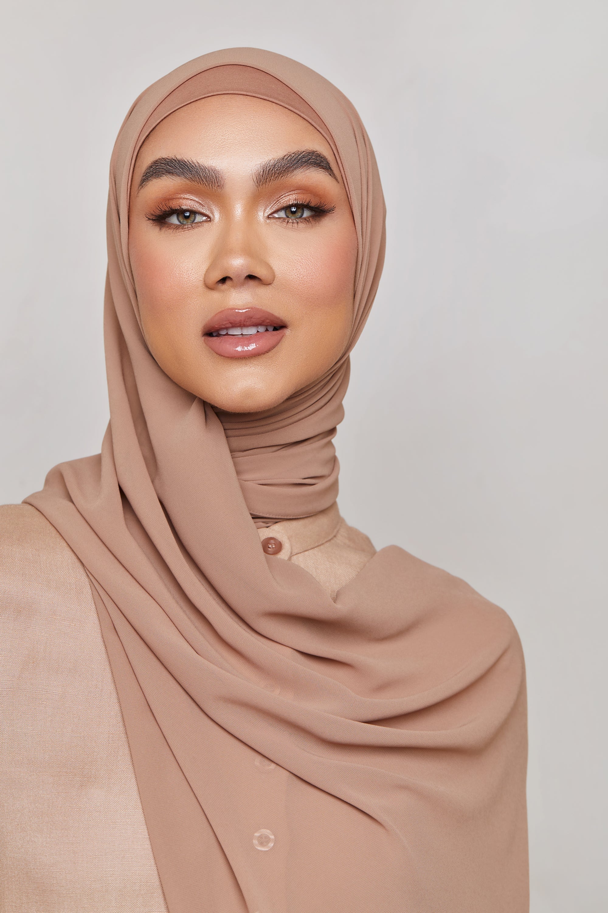 Chiffon LITE Hijab - Ginger Snap Veiled 