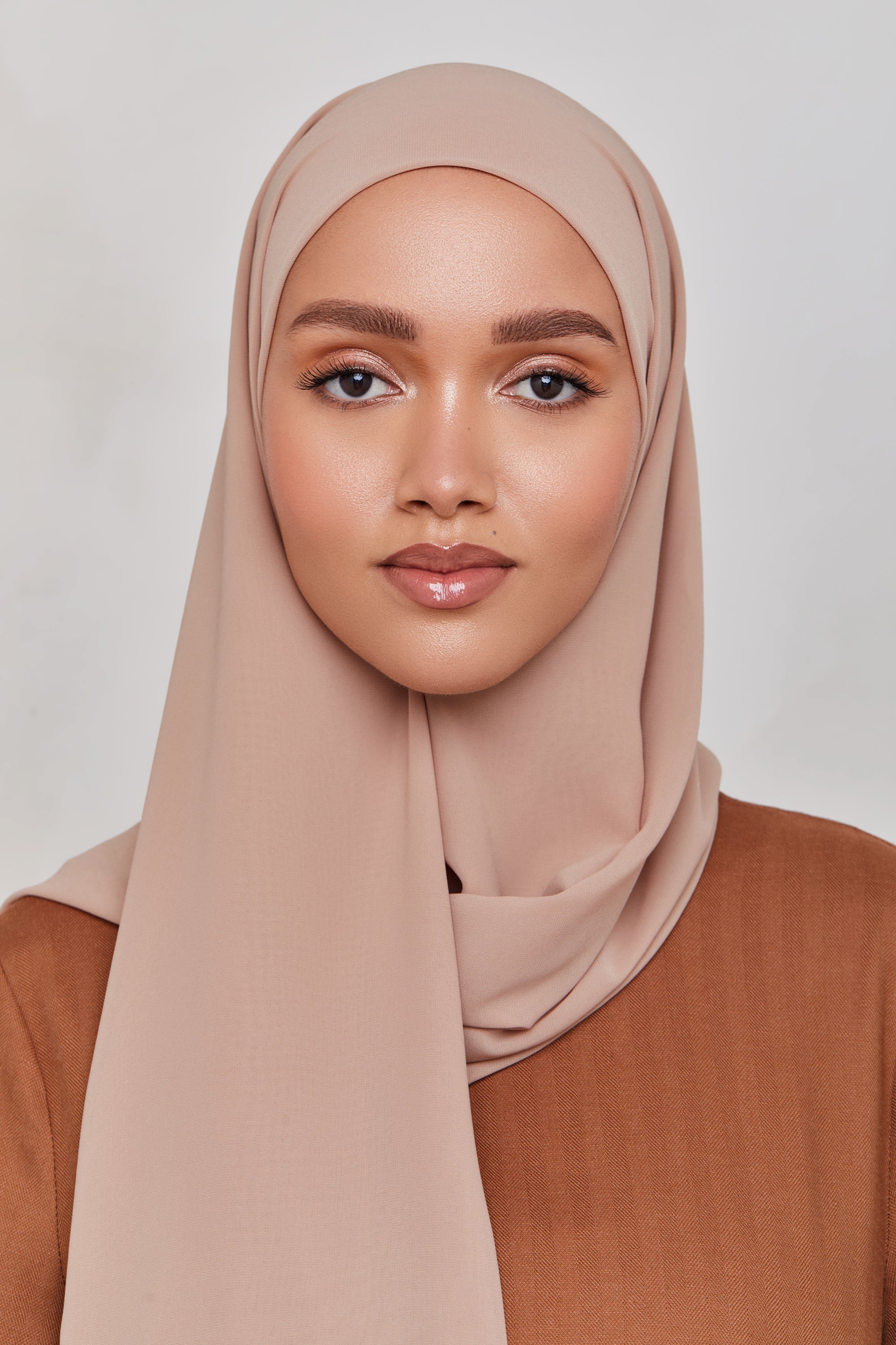 Chiffon LITE Hijab - Light Natural (Natural) Veiled 