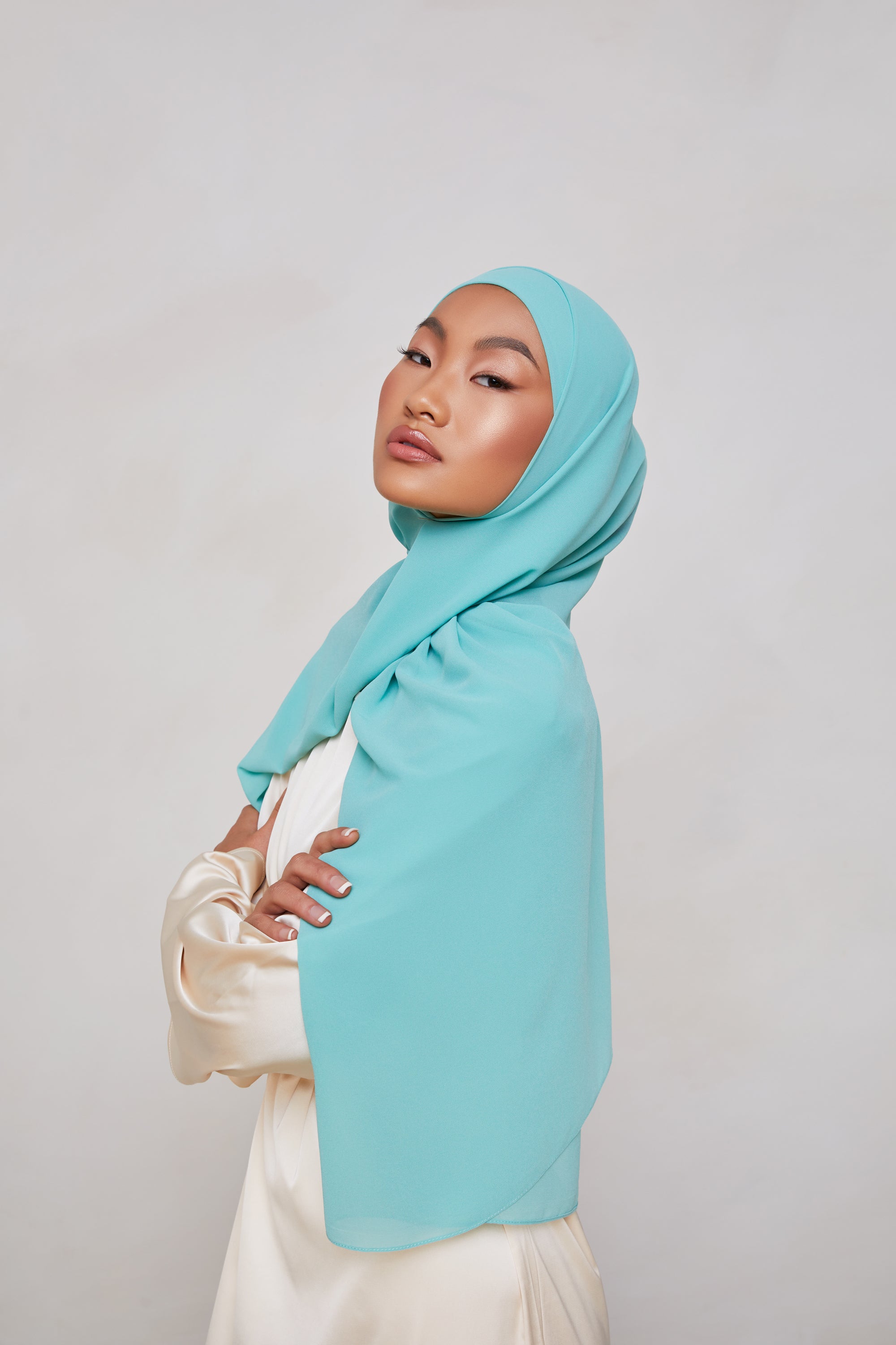 Chiffon LITE Hijab - Sea Kelp Veiled Collection 