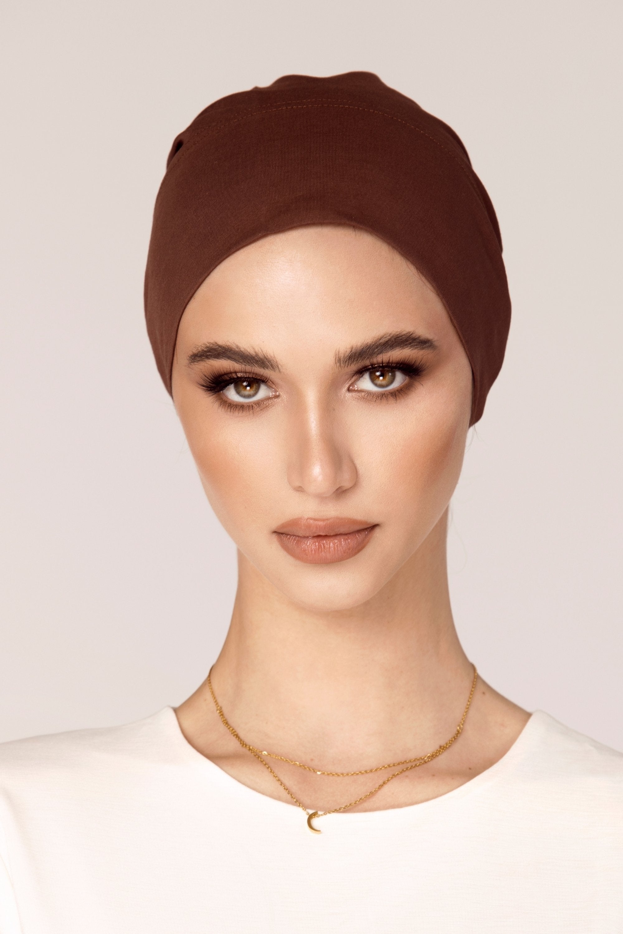 Cotton Undercap - Nutmeg Veiled Collection 