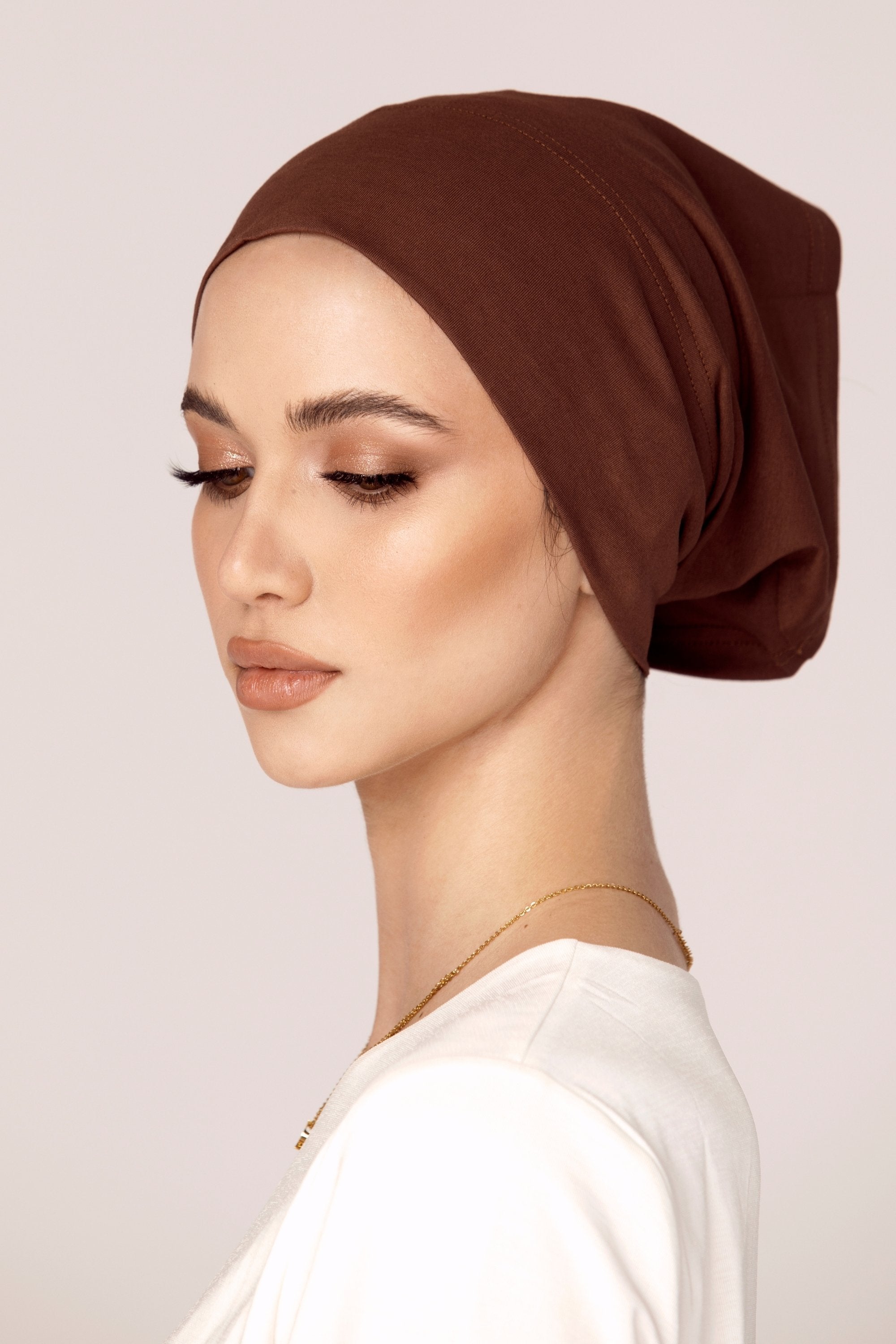 Cotton Undercap - Nutmeg Veiled Collection 