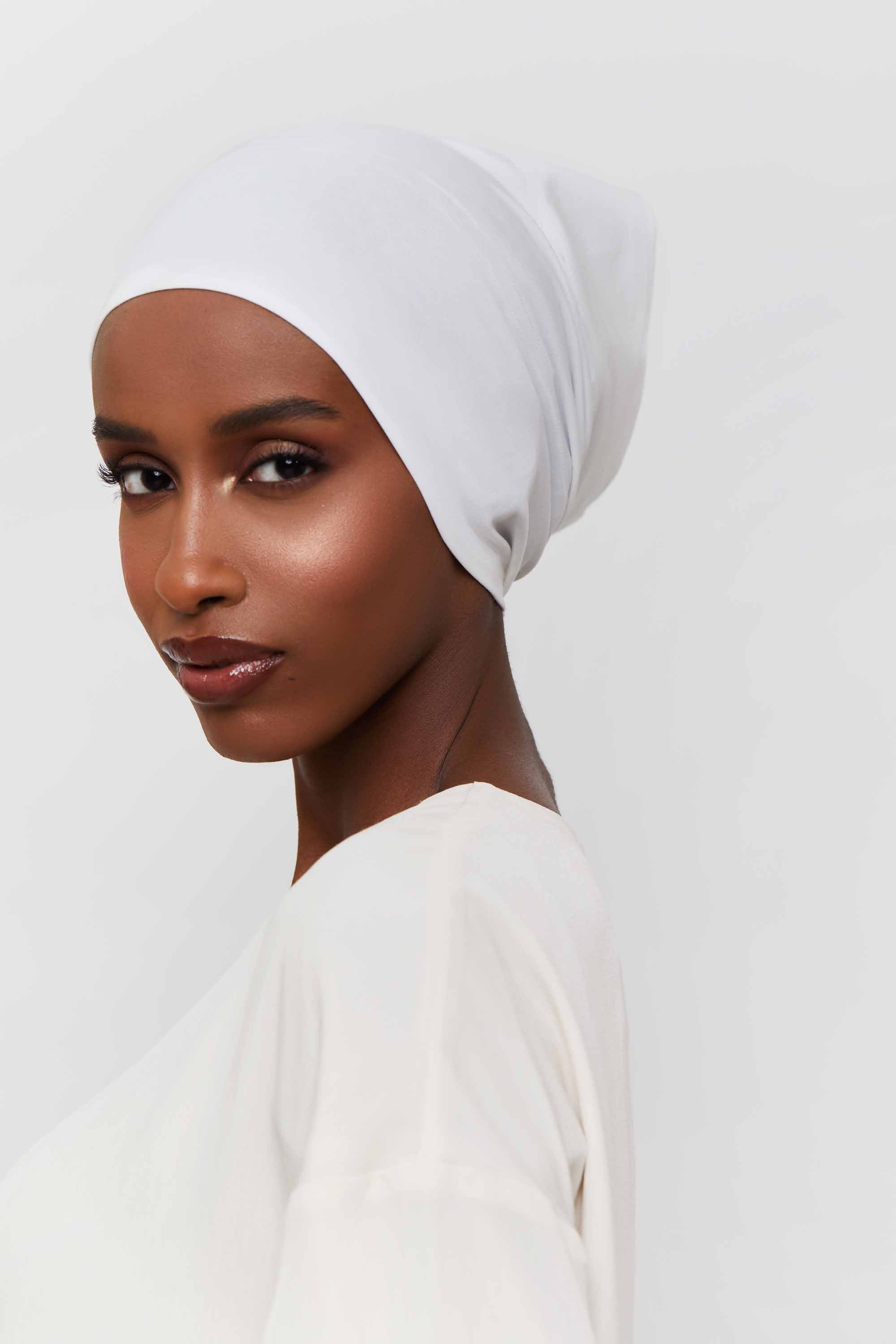 Cotton Undercap - White Extra Small Accessories Veiled Collection 