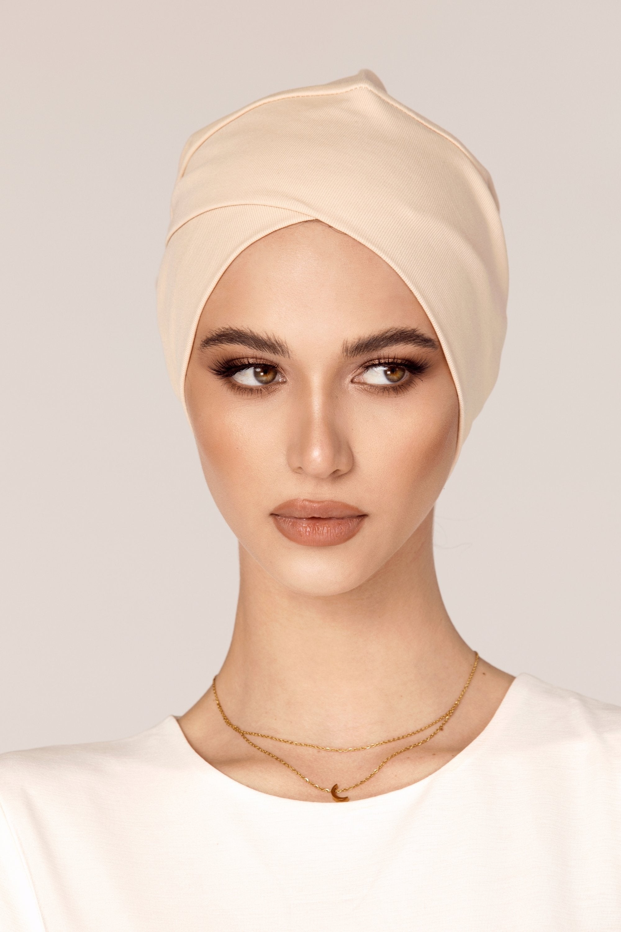 Criss Cross Undercap - Sand Veiled Collection 