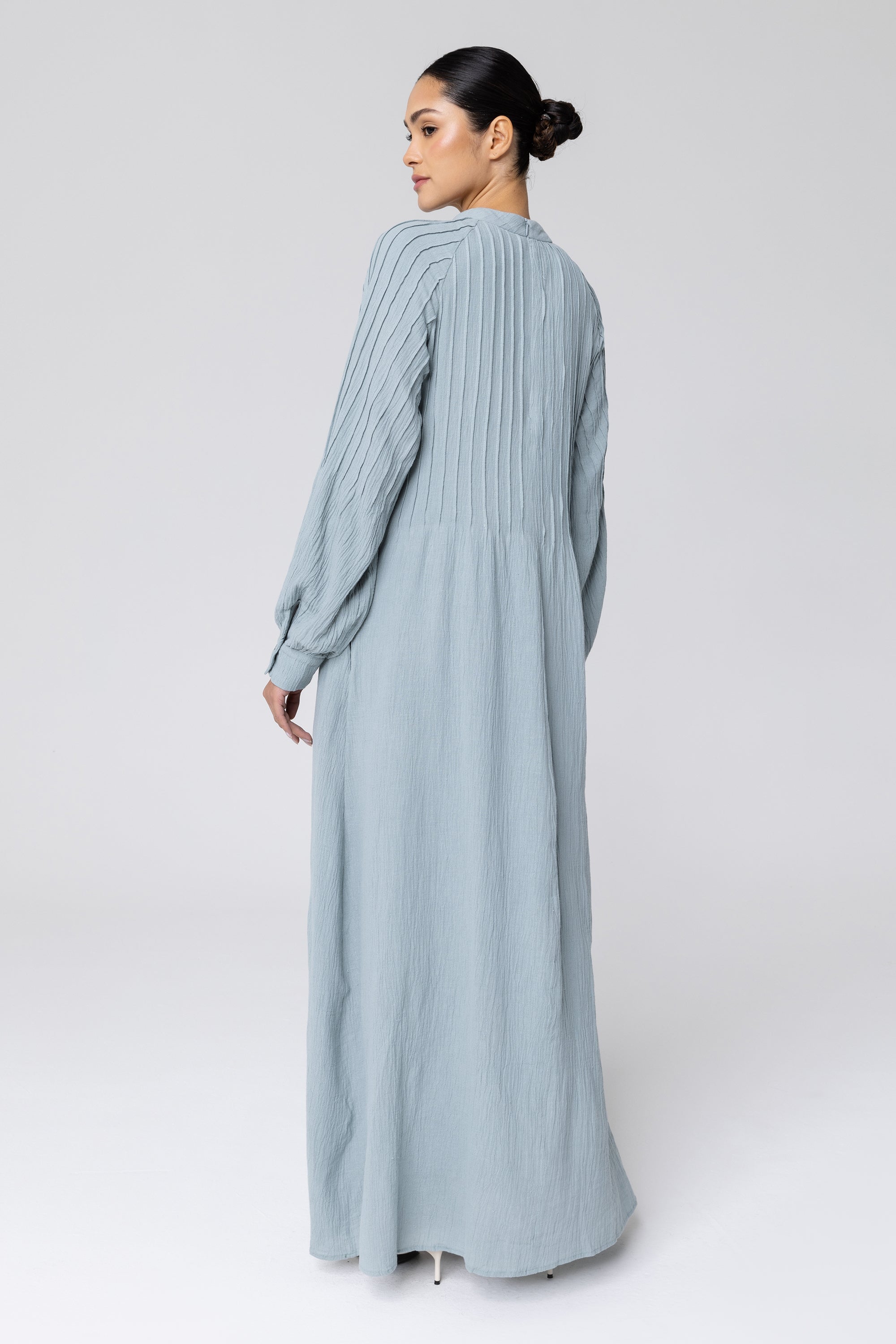 Hanifa Balloon Sleeve Maxi Dress - Stillwater Veiled Collection 