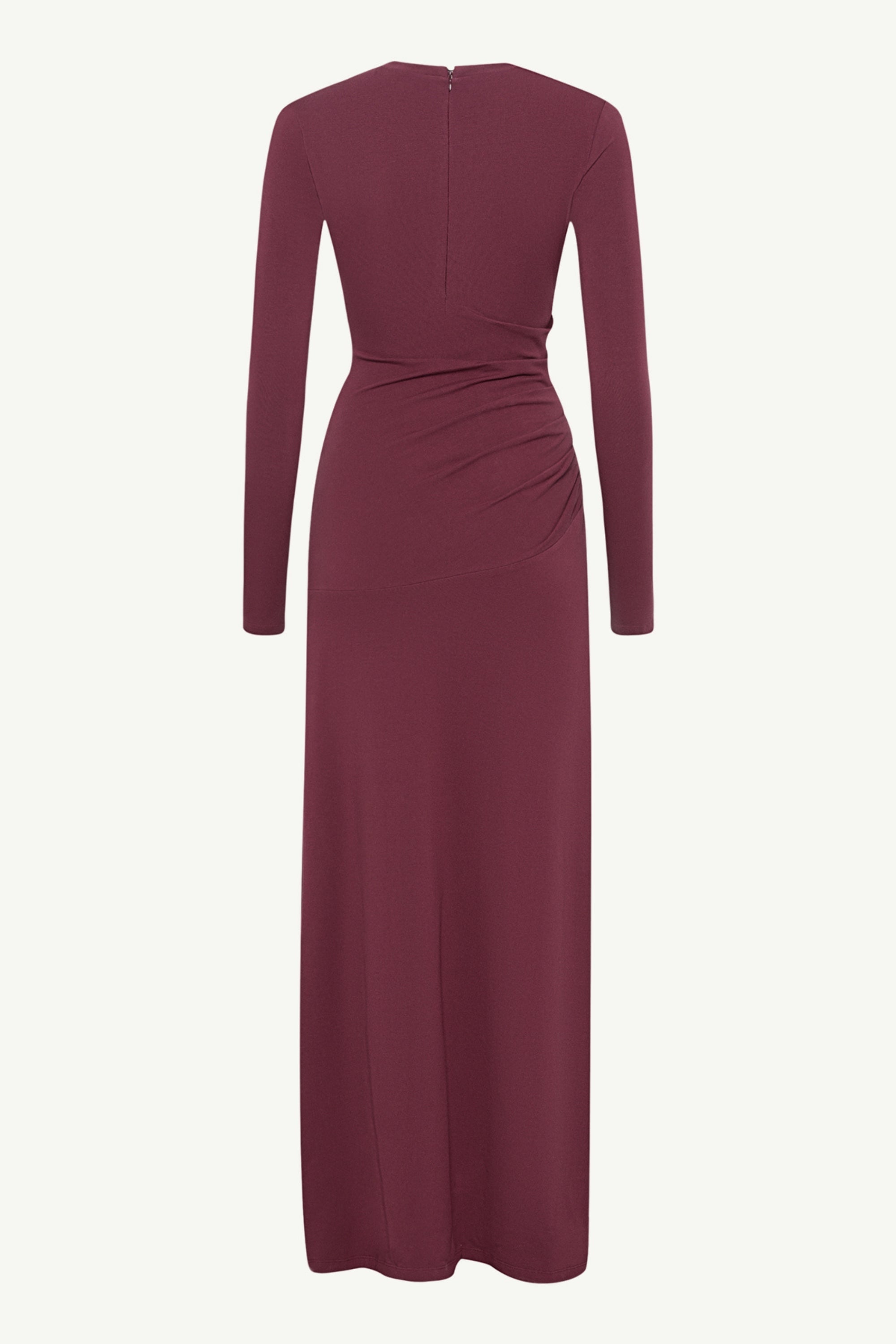 Natalie Rouched Jersey Maxi Dress - Port Royale Clothing Veiled 