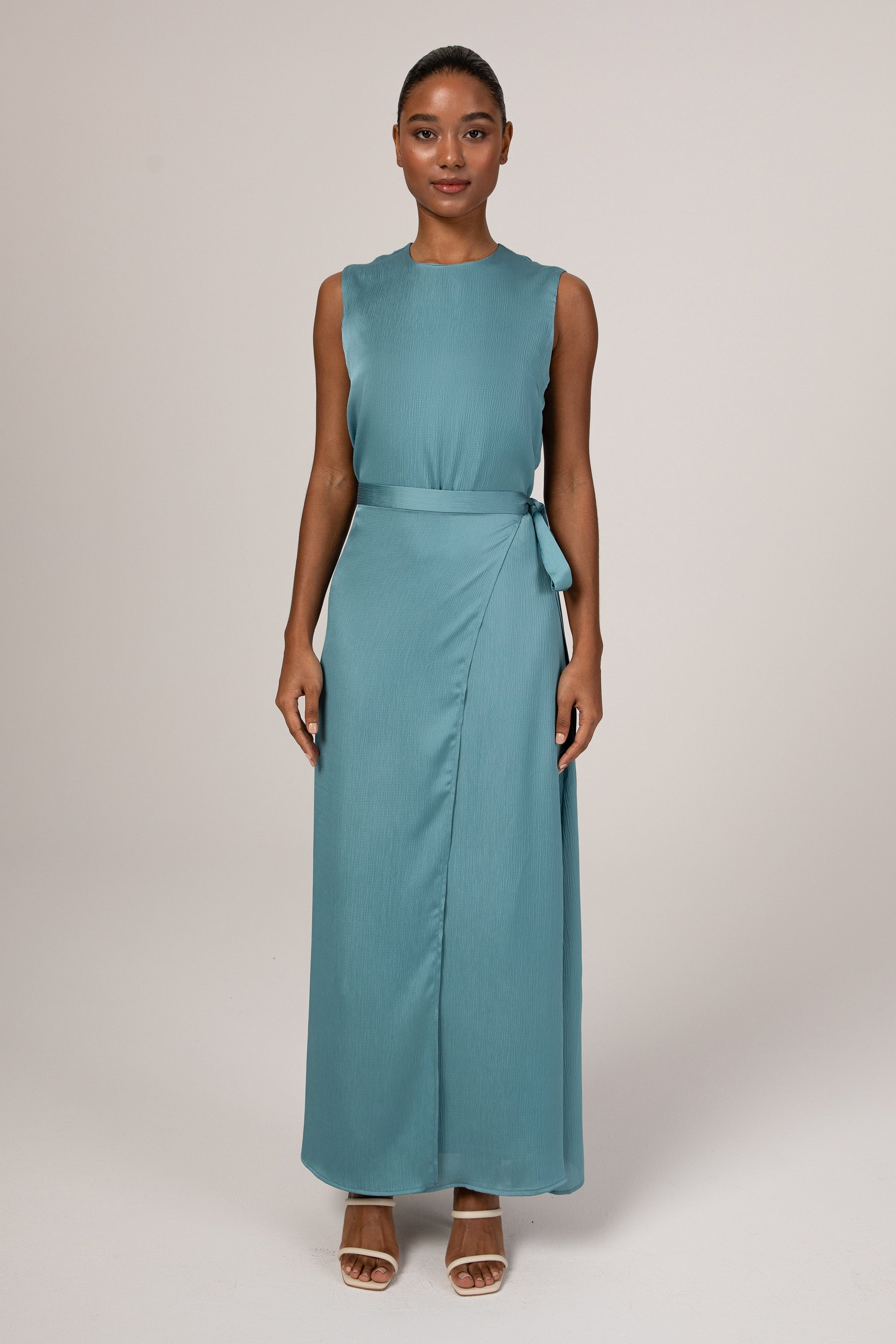 Salma Sleeveless Maxi Dress & Skirt Set - Stillwater Veiled Collection 